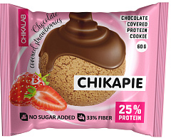 Chikalab Chikapie Протеиновое печенье в шоколаде с начинкой, 60 гр