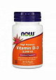 NOW Vitamin D3-2000 IU, 30 капс