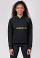 Nebbia 825 Long Hoodie "Intense Focus", чёрный