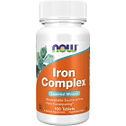 NOW Iron Complex, 100 таб