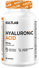 Kultlab Hyaluronic Acid, 30 капс