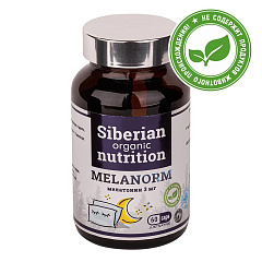 Siberian Organic Nutrition Melanorm, 60 капс