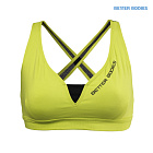 Better bodies 110735-635 Комбинированный топ Contrast Short top, лайм