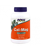 NOW Cal-Mag 250 мг, 100 таб