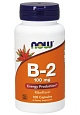 NOW Vitamin B-2 100 мг, 100 капс