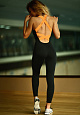 DF PRO Комбинезон Black N Orange