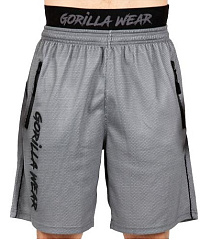 Gorilla Wear GW-90957\HG-BK Шорты "Mercury", серые-чёрные