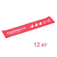 Atletika24 Mini Bands Розовая петля 12 кг