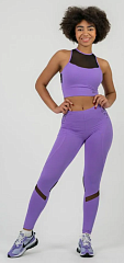 Nebbia 443 FIT Activewear High-Waist Leggings, сиреневый