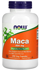 NOW Maca 500 мг, 250 капс
