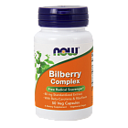 NOW Bilberry complex 80 mg, 50 капс
