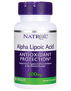 Natrol Alpha Lipoic Acid 300 мг, 50 капс