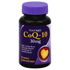 Natrol Co Q-10 30 мг, 30 капс