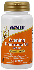 NOW Evening Primrose Oil 500 мг, 100 капс