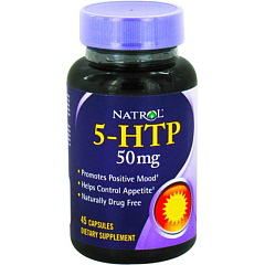 Natrol 5-HTP 50 mg, 45 капс