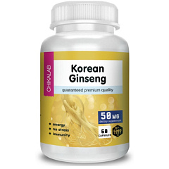 Chikalab Korean Ginseng 500 мг, 60 капс